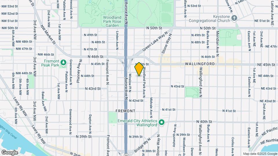 4312A Whitman Ave N Map and Location Details