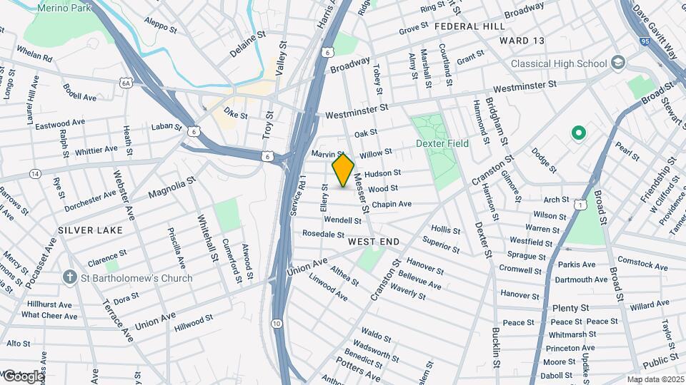 126 Wood St Mapa y Detalles de la Ubicación