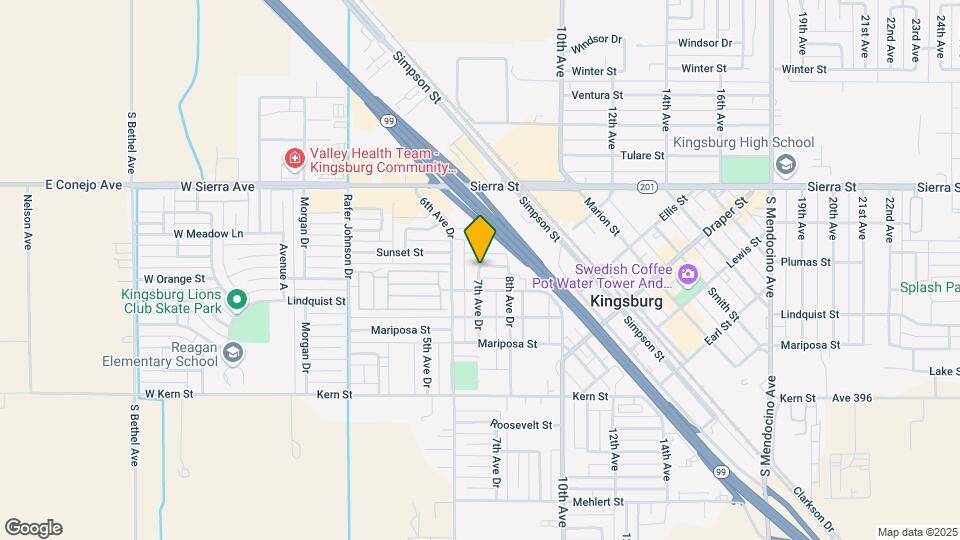 1594 7th Ave Dr Mapa y Detalles de la Ubicación