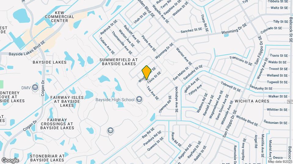 1017 Tevis St SE Map and Location Details
