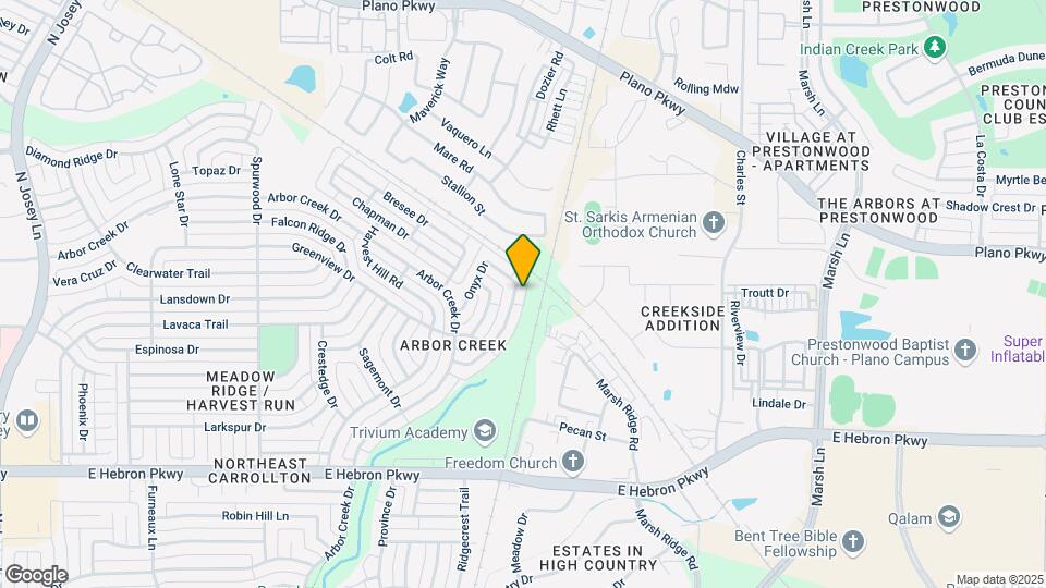 4352 Mesa Dr Map and Location Details