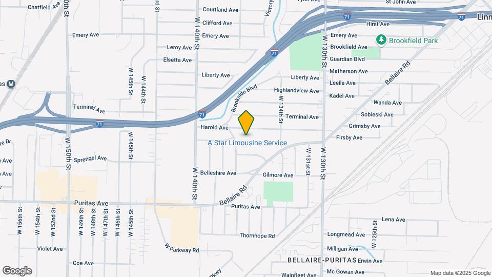 13614 Sherry Ave Map and Location Details
