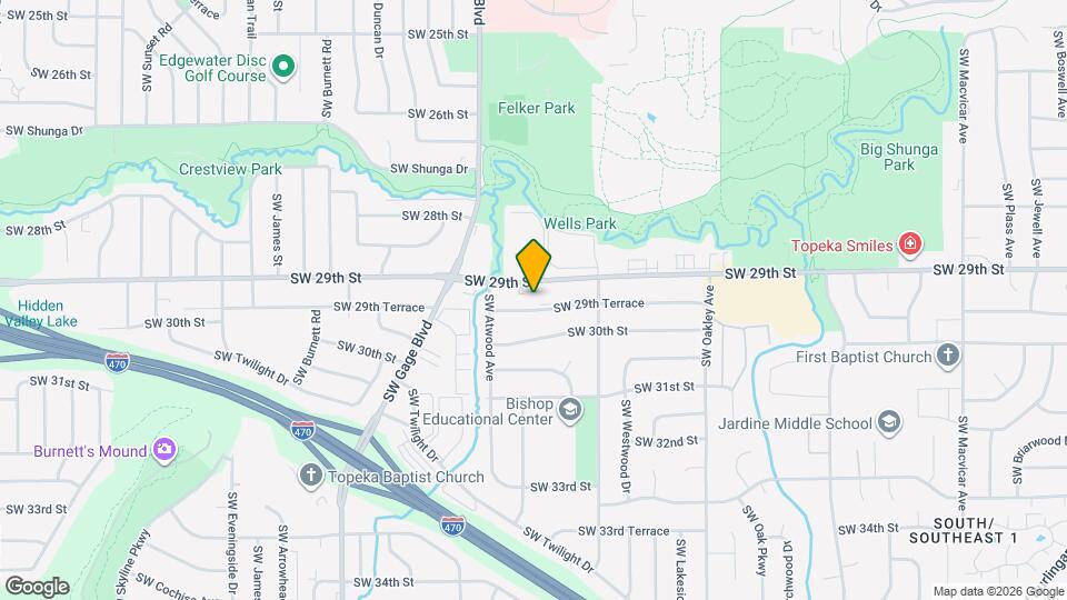 3624 29th SW Ter, Unit 16 Map and Location Details