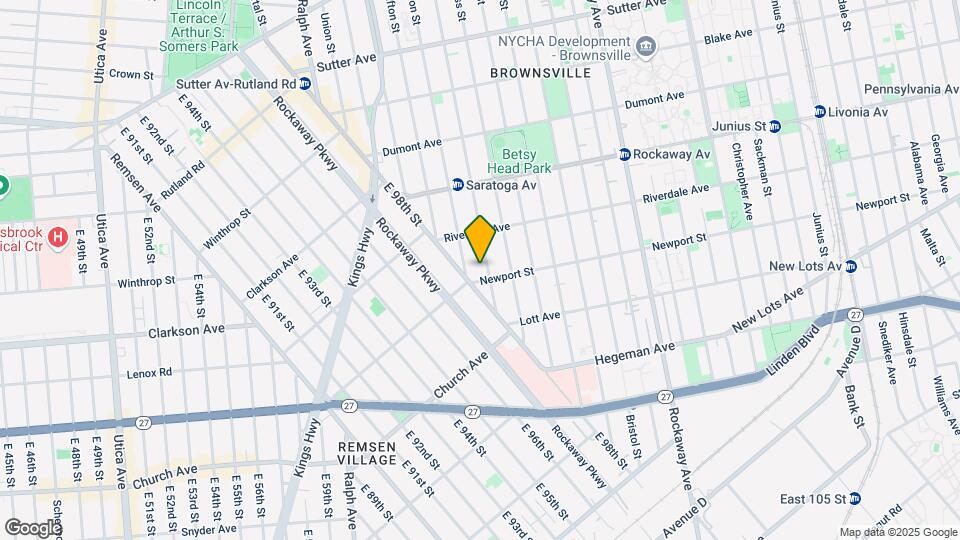 892 Saratoga Ave Map and Location Details