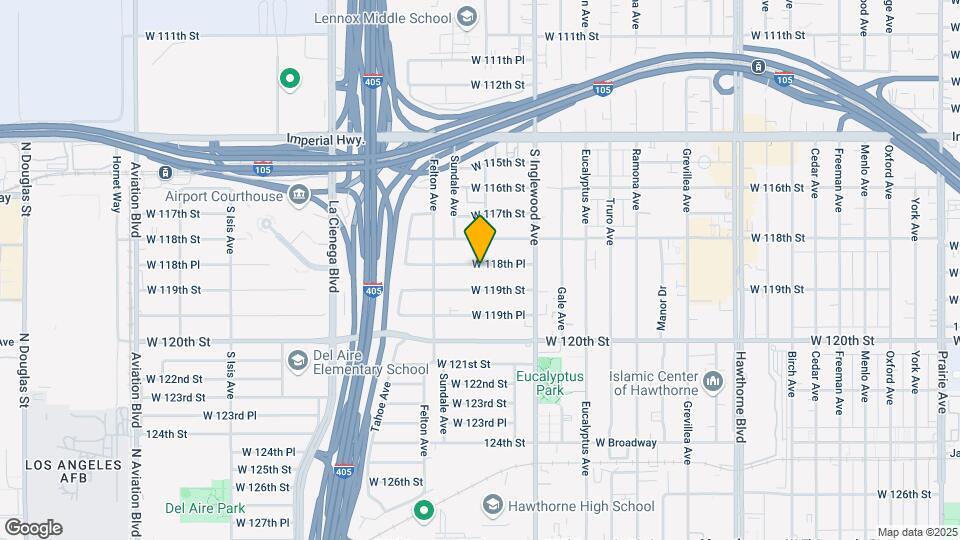 4900 W 118th Pl Map and Location Details