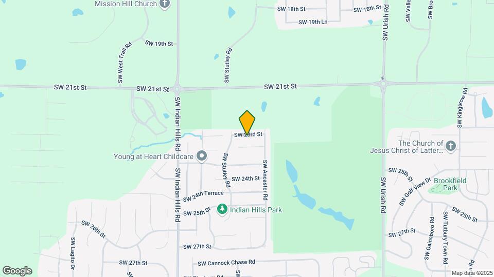 7309 SW 23rd St Map and Location Details
