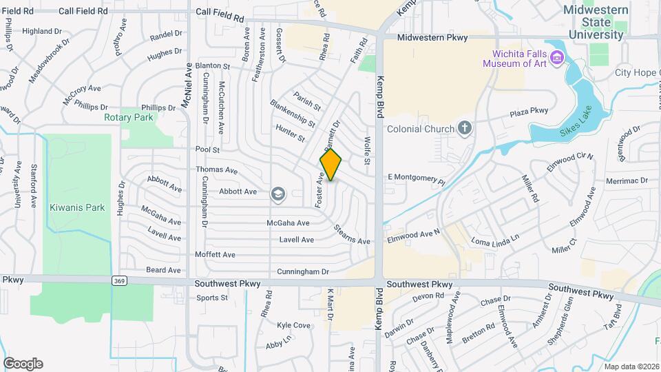 2804 McGaha Ave Map and Location Details