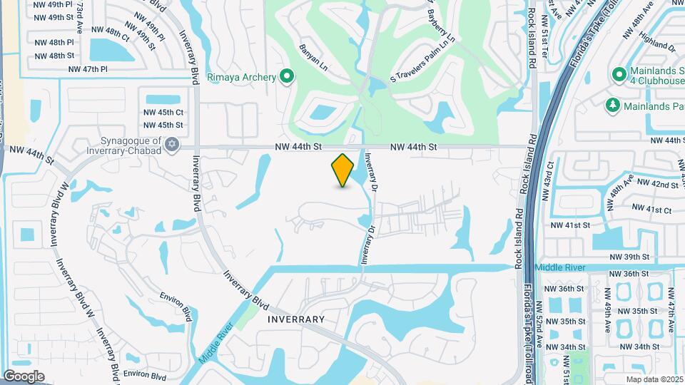 5961 N Falls Circle Dr, Unit 204 Map and Location Details