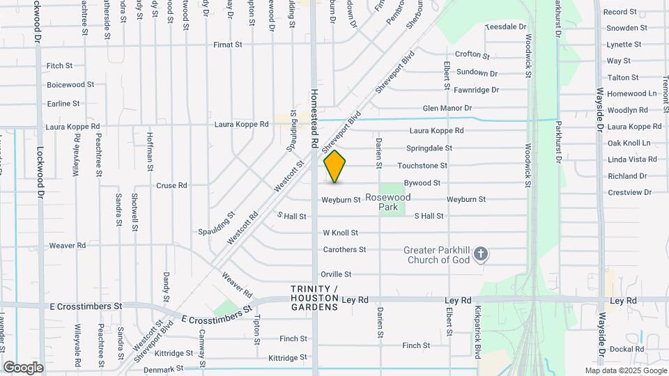 7126 Bywood St Map and Location Details