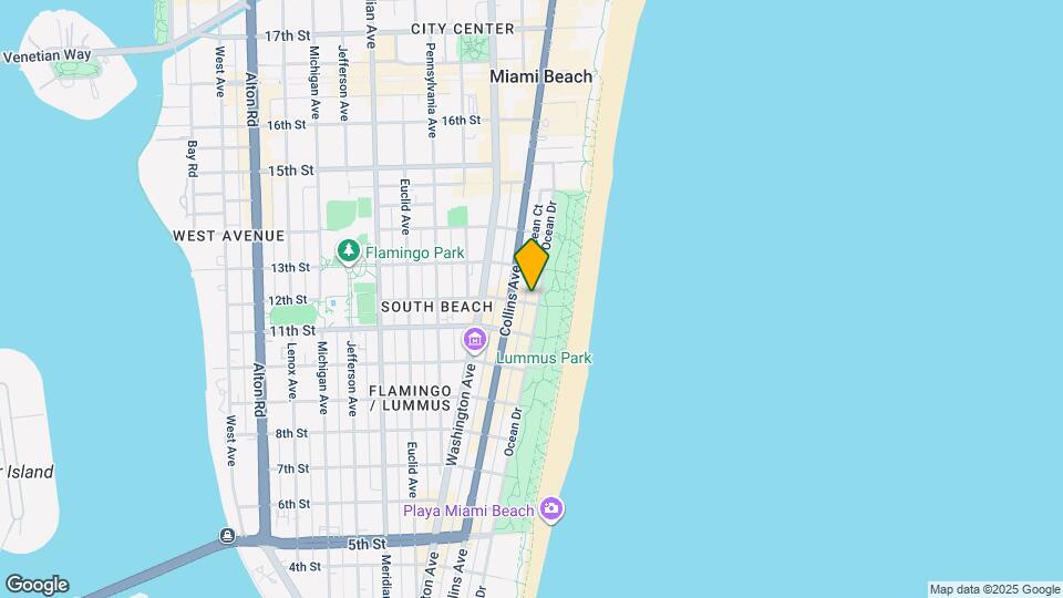 1200 Ocean Dr Map and Location Details