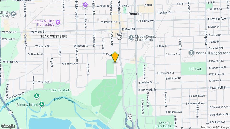 Lincolnshire Downtown Apts Map and Location Details