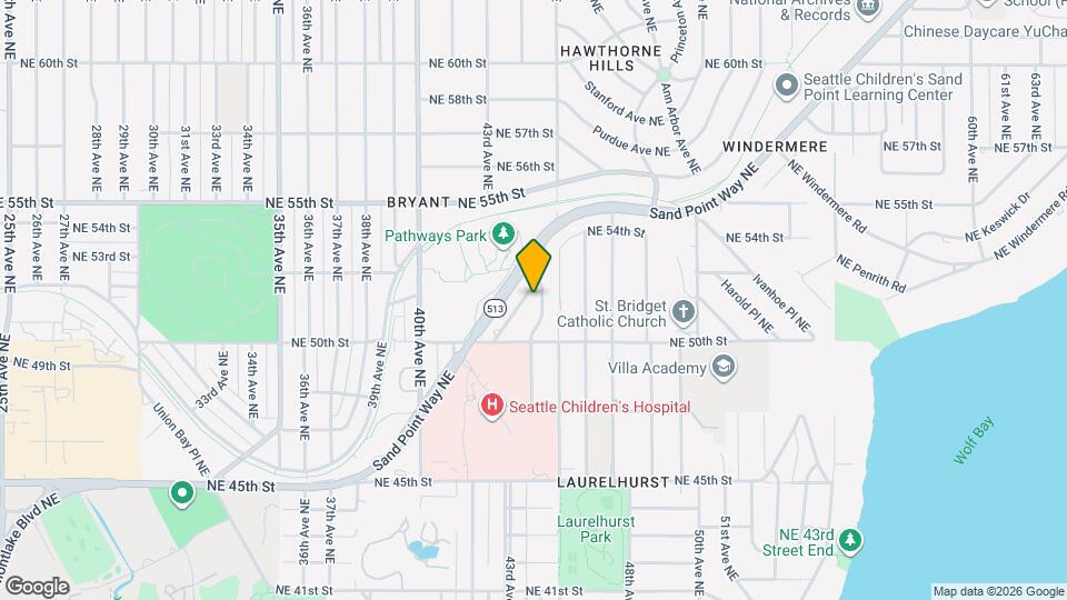5035 44th Ave NE Map and Location Details