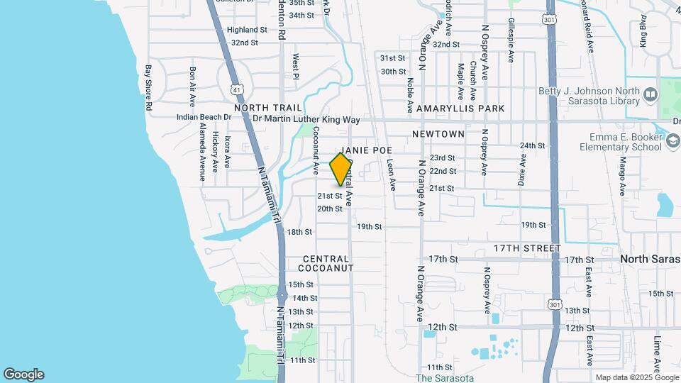1367 21st St Map and Location Details
