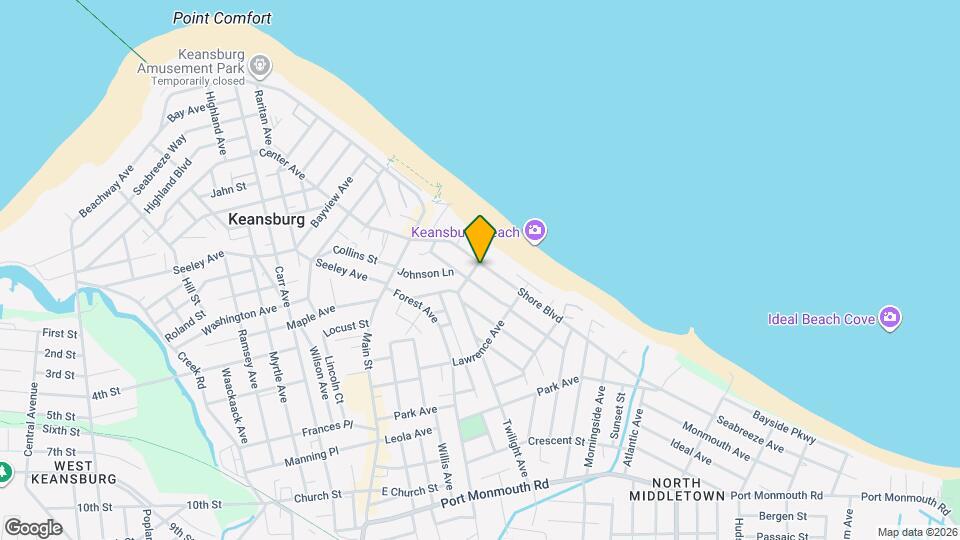 78 Shore Blvd Map and Location Details