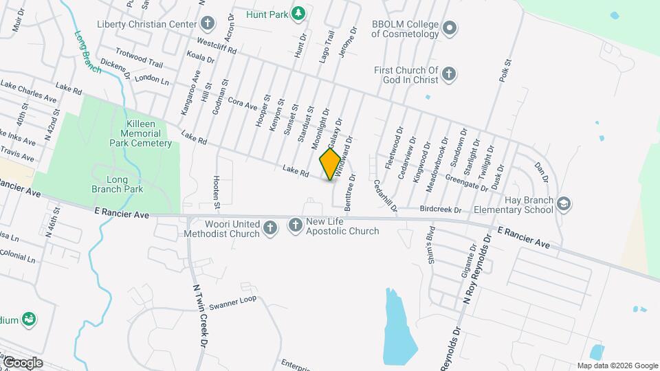 4818 Lake Road Map and Location Details