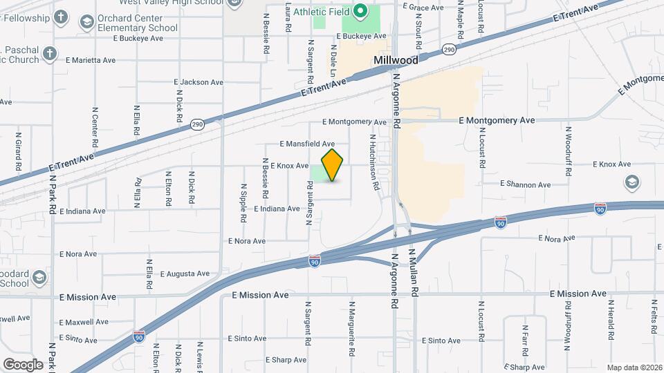 2104 N Dale Ln Map and Location Details