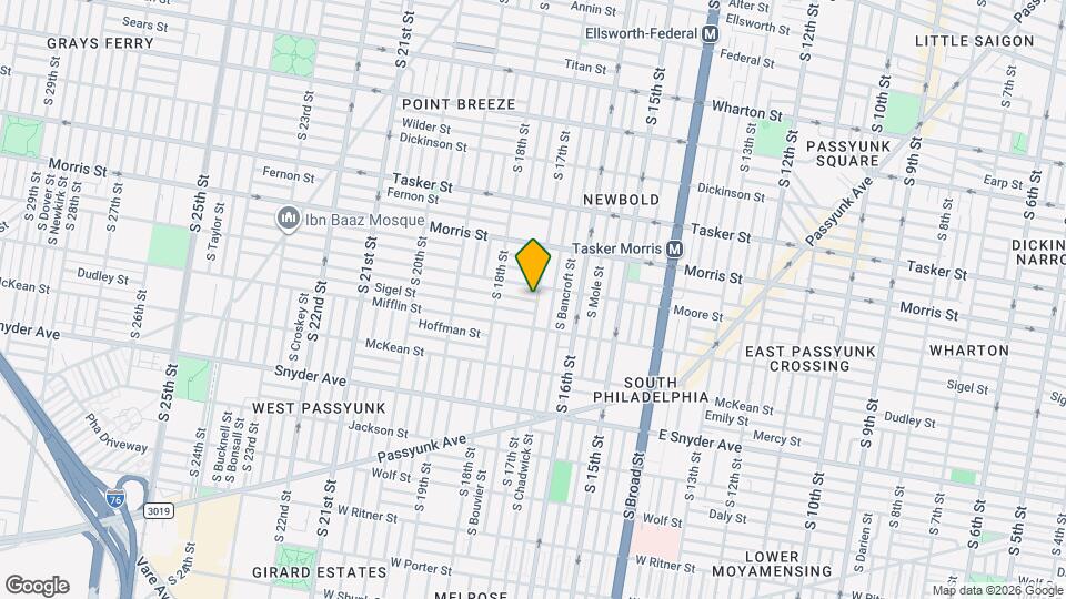 1812 S 17th St Map and Location Details