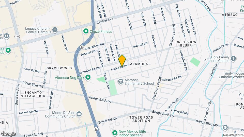 6400 Trujillo Rd SW Map and Location Details
