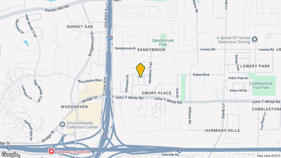 813 Honey Dew Ln Mapa y Detalles de la Ubicación