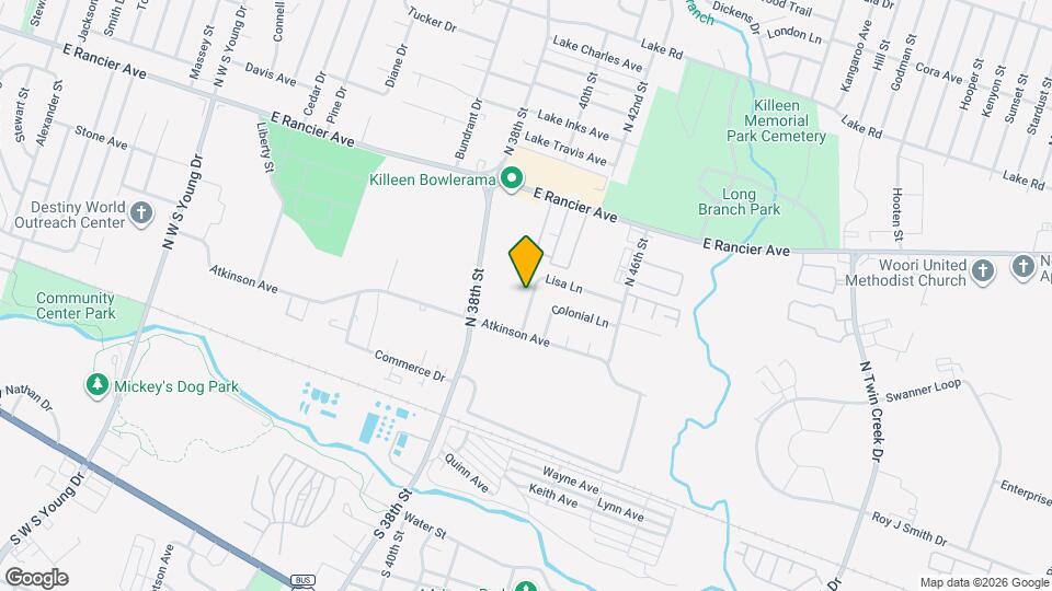 603 Lisa Ln Map and Location Details