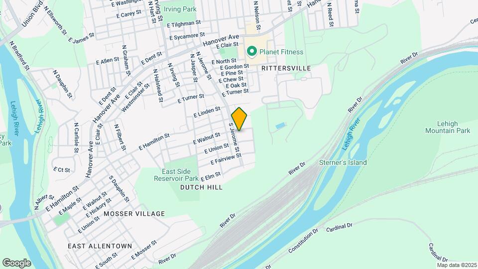 107 S Jerome St Mapa y Detalles de la Ubicación
