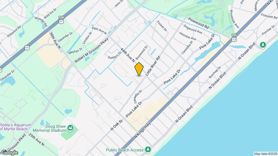 801 Bay St Map and Location Details