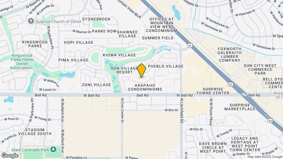 14300 W Bell Rd, Unit 414 Mapa y Detalles de la Ubicación