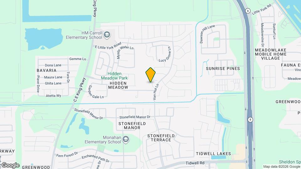 9819 Swindale Ridge Ln Map and Location Details