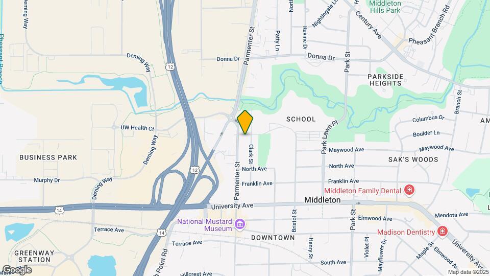 2317 Parmenter St, Unit 107 Map and Location Details