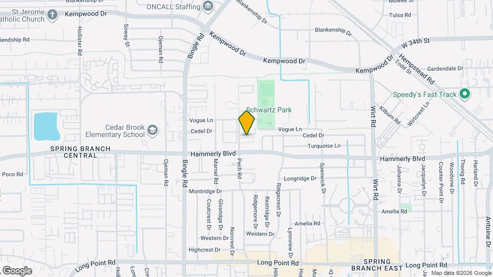 8315 Brecha Ln Map and Location Details