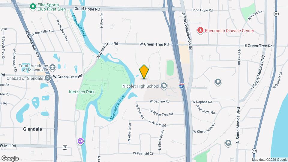 6789 N Elm Tree Rd Map and Location Details