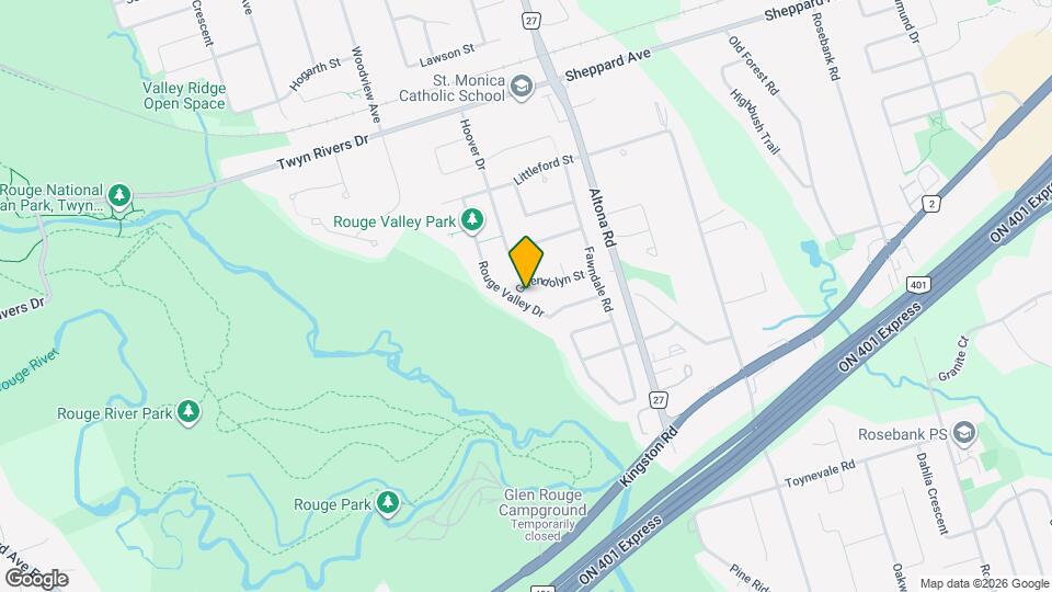 207 Gwendolyn St Map and Location Details