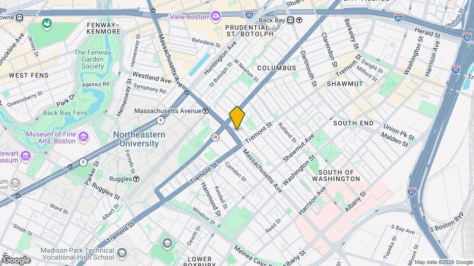 474 Massachusetts Ave Map and Location Details