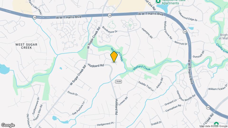 7121 Toxaway Ln Map and Location Details