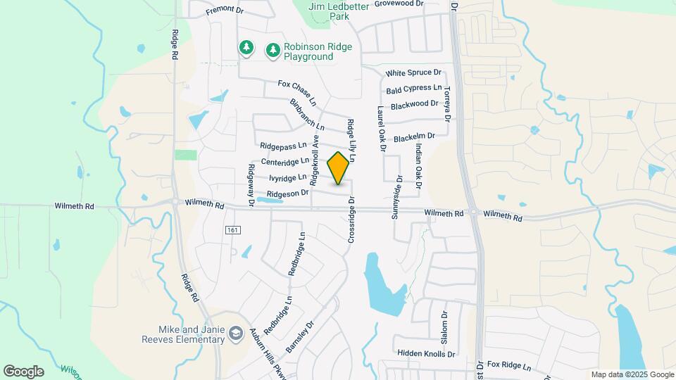 5312 Ridgeson Dr Map and Location Details