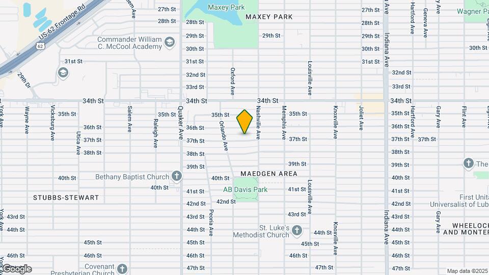 4012 37th St Map and Location Details