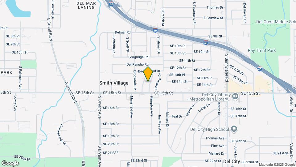 1509 Hampton Rd Map and Location Details