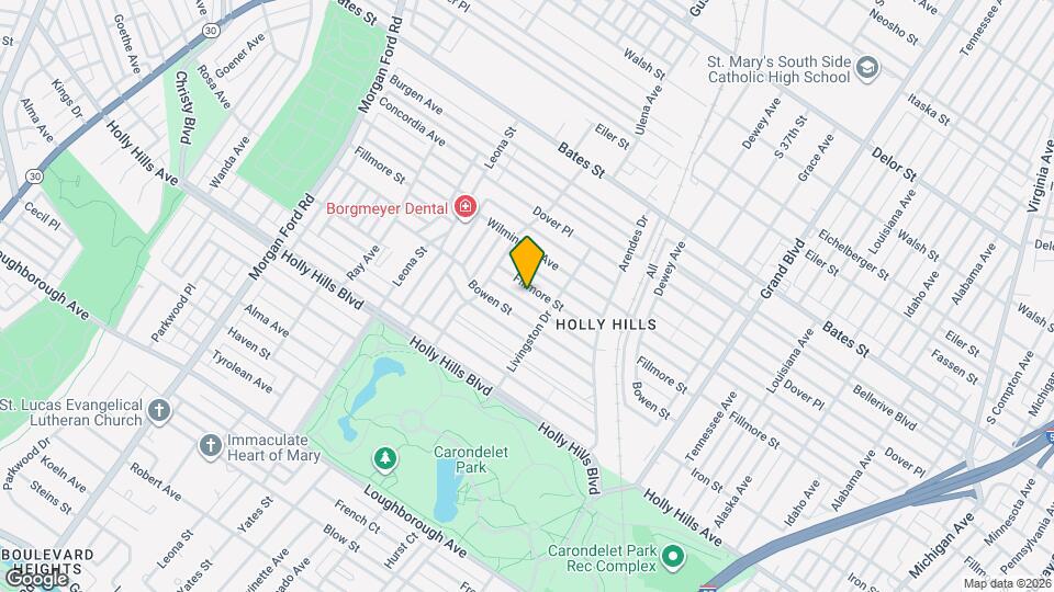 3928 Fillmore St Map and Location Details