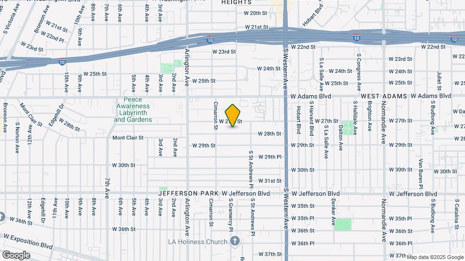 2159 W 28th St Map and Location Details