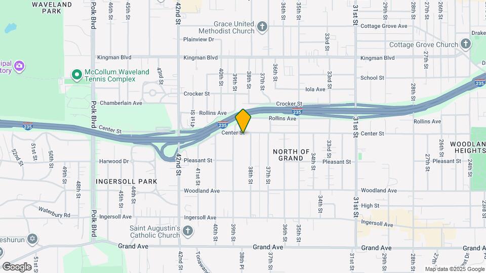 3812 Center St Map and Location Details