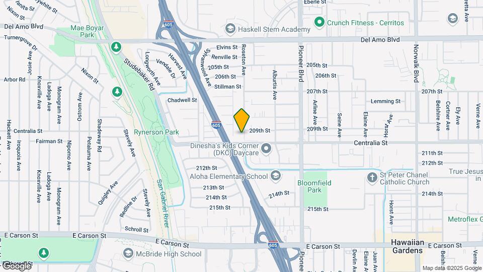 20919-20927 Roseton Ave Mapa y Detalles de la Ubicación