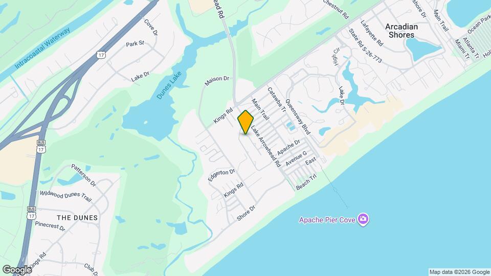 351 Lake Arrowhead Rd Map and Location Details