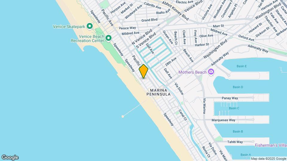 Venice Beach Atrium Mapa y Detalles de la Ubicación