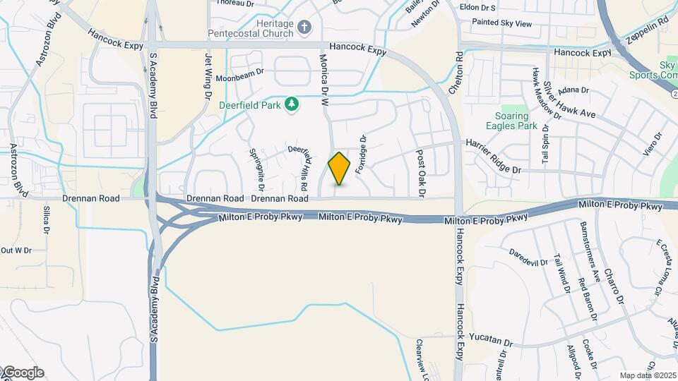 3469 Hunterwood Dr Mapa y Detalles de la Ubicación