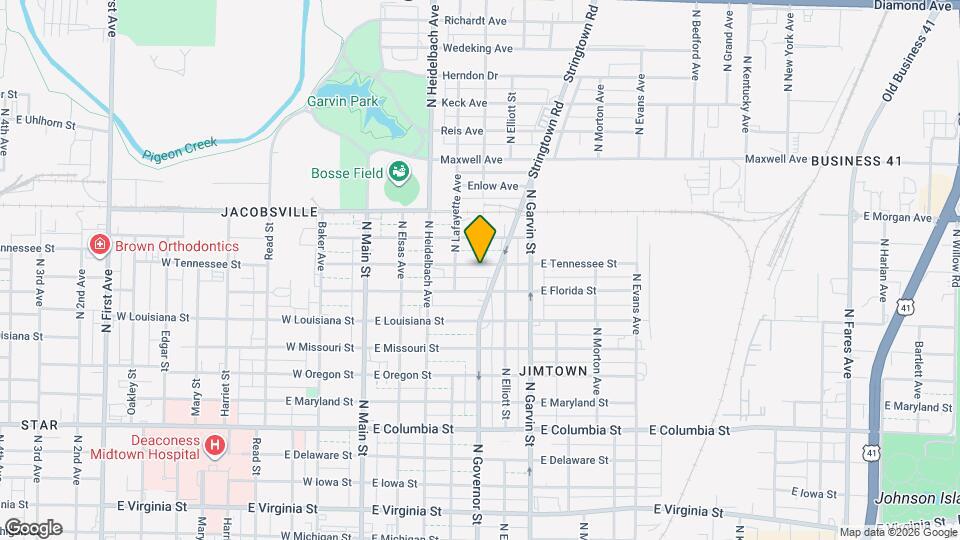 321 E Tennessee St Map and Location Details