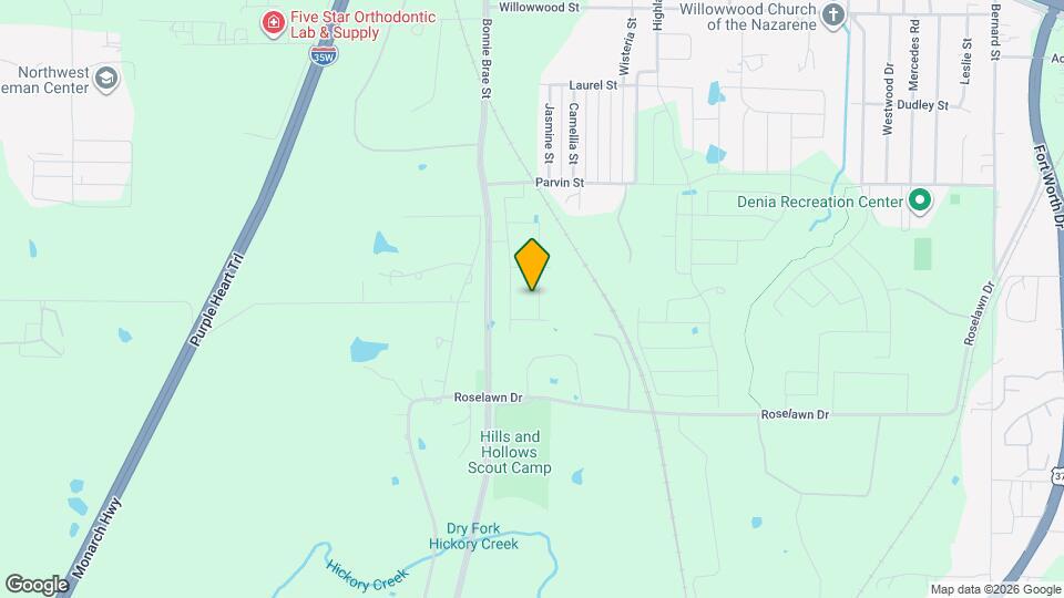 2704 Donella Dr Map and Location Details