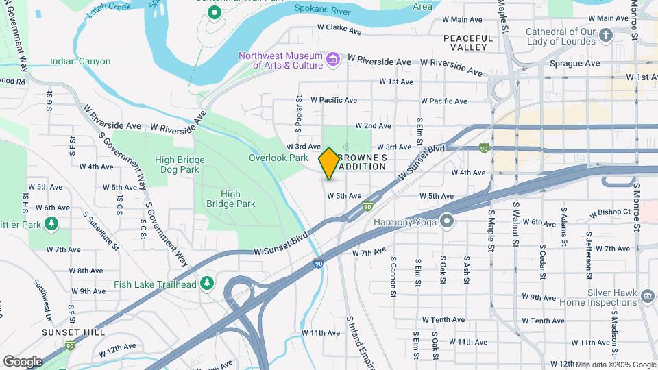 415 S Coeur D'alene St Mapa y Detalles de la Ubicación