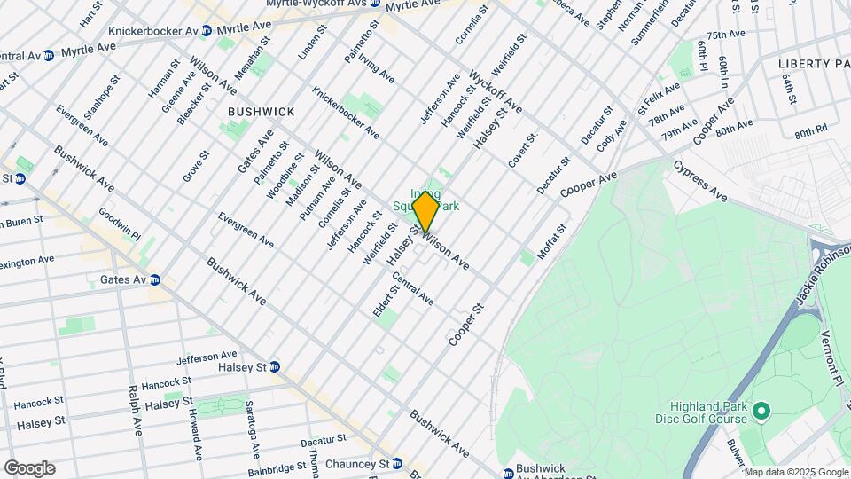 550 Wilson Ave Mapa y Detalles de la Ubicación