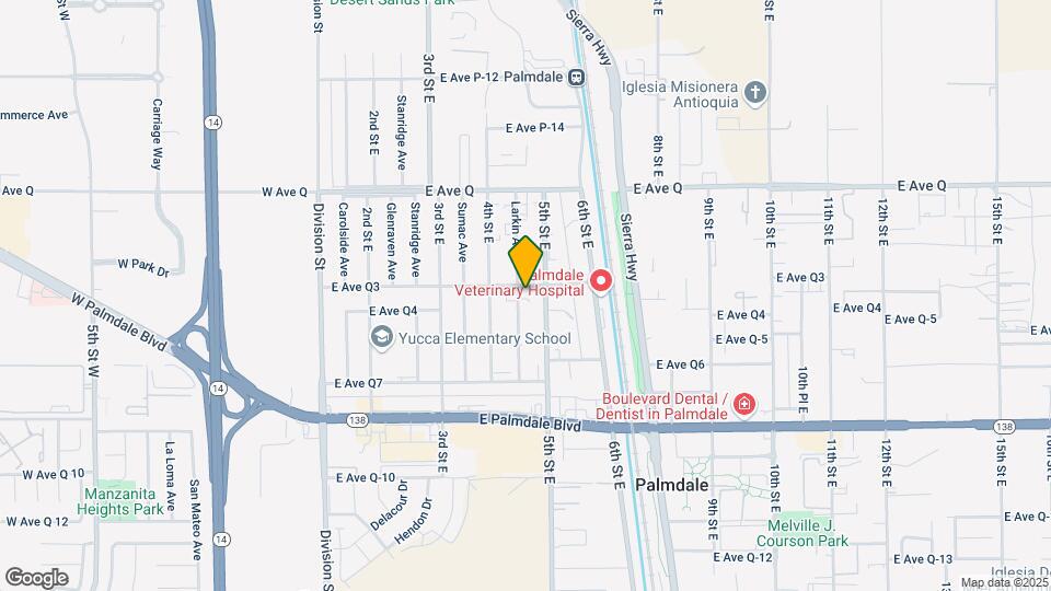 38560 Larkin Ave Mapa y Detalles de la Ubicación