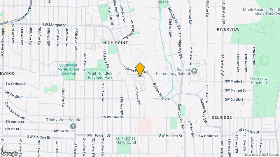2618 SW Myrtle St Map and Location Details